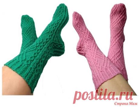 Носки "Лиссажу", дизайн мой - Хенд-Мейд | HANDMADE - Страна Мам