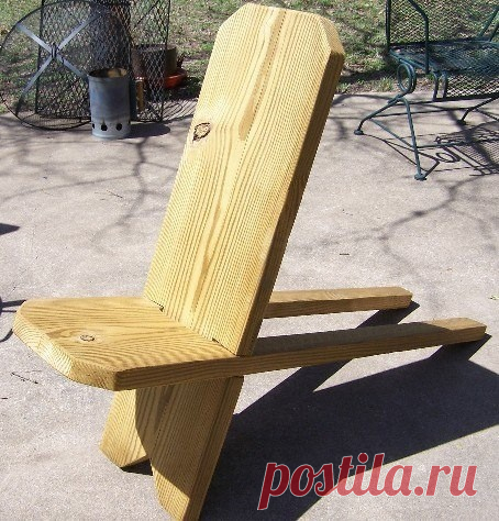 ​Разборная скамейка для дачи