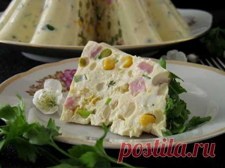 Постигая искусство кулинарии... : Яичное заливное &quot;Пасхальное&quot;