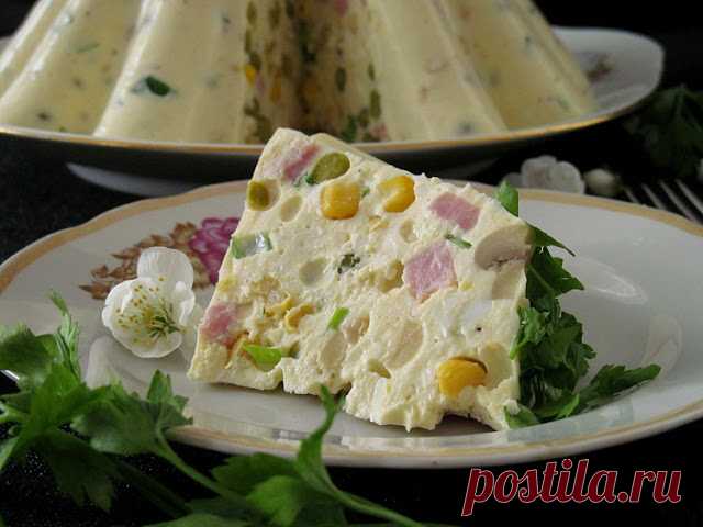Постигая искусство кулинарии... : Яичное заливное "Пасхальное"