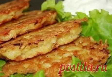 Драники с курицей и сыром – рецепт необычного блюда