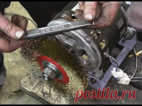 Самодельное точило из мотора от стиралки