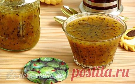 Джем из крыжовника на зиму пошаговый рецепт с фото