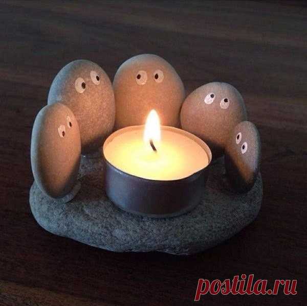 Нужно обязательно сделать такой подсвечник!