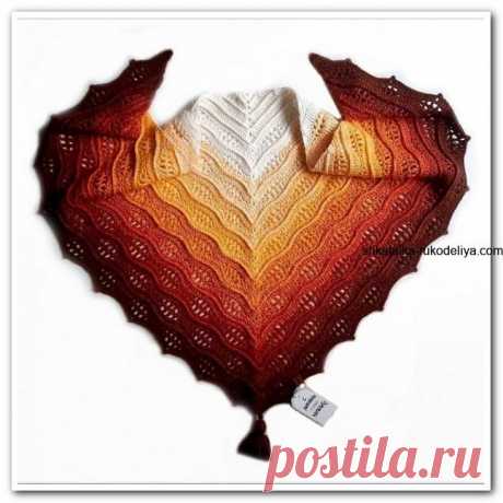 Вяжем шикарную шаль крючком. Как связать красивую шаль мастер класс