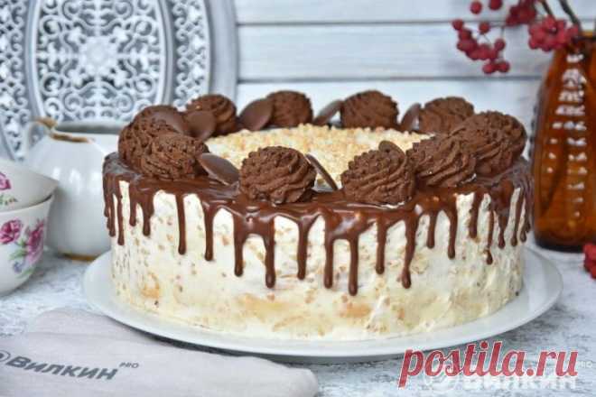 Банановый торт без выпечки - готовится быстро, а гости всегда просят «‎ещё кусочек!»‎