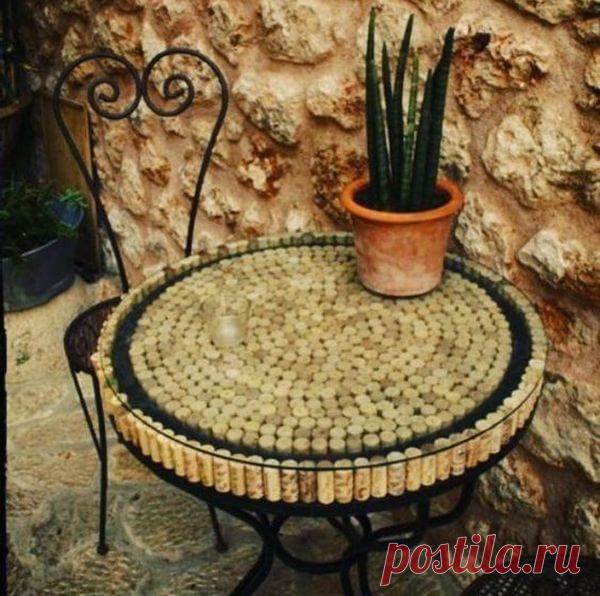 Нестандартные приёмы использования винных пробок