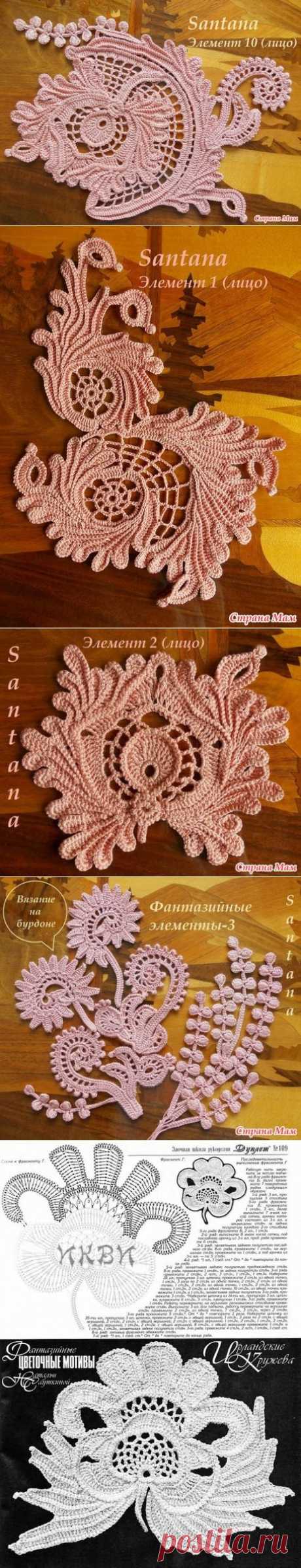 ФАНТАЗИЙНЫЕ ЭЛЕМЕНТЫ ИРЛАНДСКОГО КРУЖЕВА ОТ An3eLotte