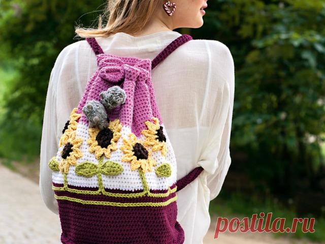 Рюкзак крючком женский, детский, для начинающих: схемы с описанием, идеи, фото, расшифровка условных обозначений схем. Как связать рюкзак крючком своими руками?