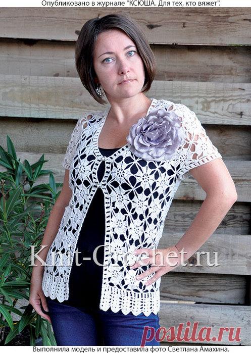 Жакеты, жилеты, кардиганы, пуловеры крючком для ж | Записи в рубрике Жакеты, жилеты, кардиганы, пуловеры крючком для ж | Дневник sveta0204