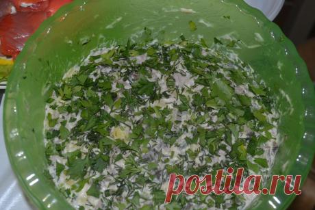 Салат с говядиной