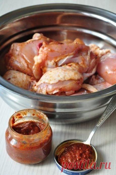 Как приготовить острая курица в сливочном соусе - рецепт, ингридиенты и фотографии