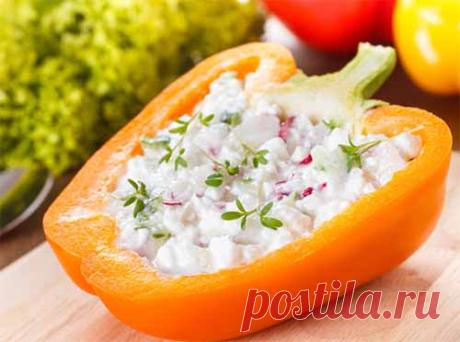 Болгарский перец с сыром и творогом - МирТесен