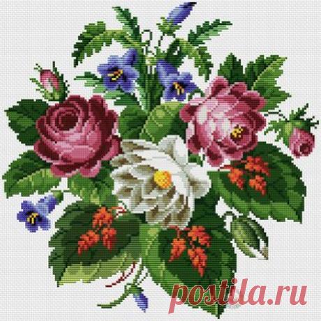 ВЫШИВКА. БУКЕТ