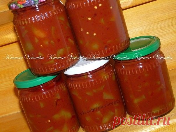 Лечо из болгарского перца