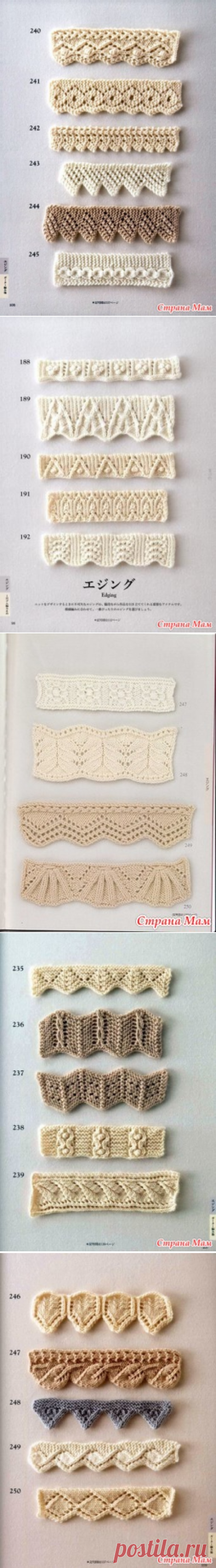 Нужен узор! - Вязание - Страна Мам