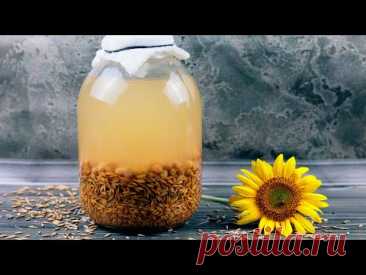 Старинный рецепт КВАСА из ОВСА. Я была удивлена, когда попробовала.