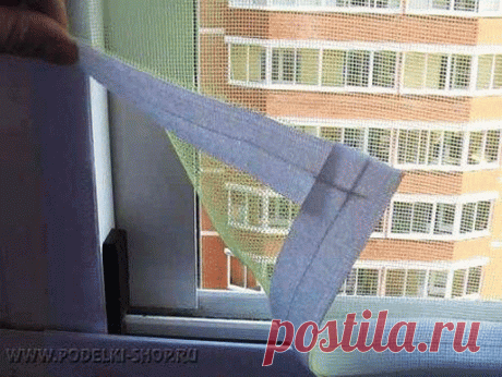 Москитная сетка своими руками – дешевле только мухобойка!