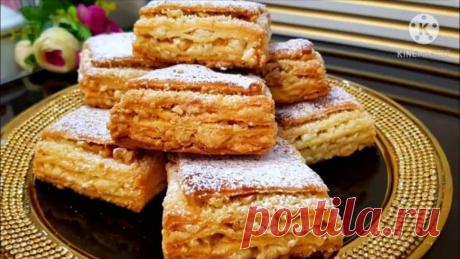 И ТОРТА НЕ НАДО!ТАК ГОТОВИЛИ ЦАРЯМ!ДРЕВНИЙ РЕЦЕПТ,КОТОРЫЙ ЧУДОМ ДОЖИЛ ДО НАШИХ ДНЕЙ!СЛОЙКИ НА КЕФИРЕ РЕЦЕПТМУКА 500 ГРСЛИВ.МАСЛО 250 ГРКЕФИР 250 МЛ (3.2%)РАЗРЫХЛИТЕЛЬ 10 ГРСОЛЬ 1/3 Ч.ЛДЛЯ КРОШКИСАХАР 150 ГРМУКА 120 ГРСЛИВ.МАСЛО 150 ГРВАНИЛЬНЫЙ САХАР 1 Ч.ЛГРЕ...