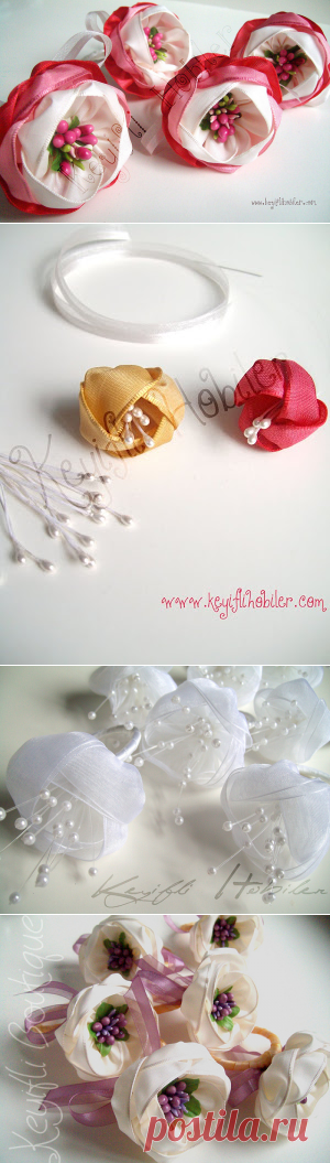 Мастер-класс для цветов подобных такому великолепию!!!