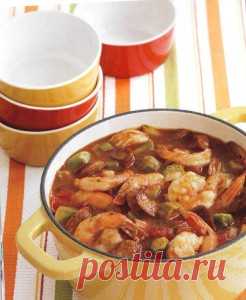 Гумбо | Мир Женщины/Гумбо из индейки и креветок варим дома своими руками.Из продуктов купленных самостоятельно гумбо из индейки и креветок будет еще вкуснее.