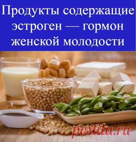 Продукты содержащие эстроген — гормон женской молодости