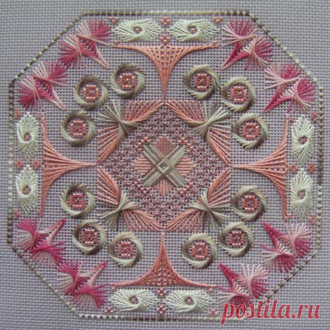 Arabesque Rose by West End Embroidery Окончание