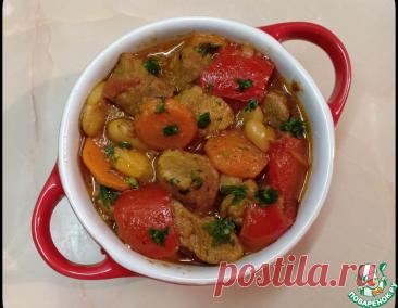 Свинина с фасолью и овощами – кулинарный рецепт