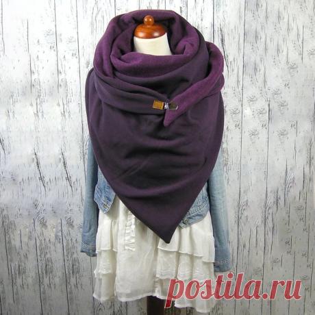 Women Cotton Plus Thick Keep Warm Winter Outdoor Casual Solid Color Multi-purpos - US$21.99