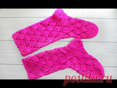 Как связать носки крючком? Описания и схемы вязания