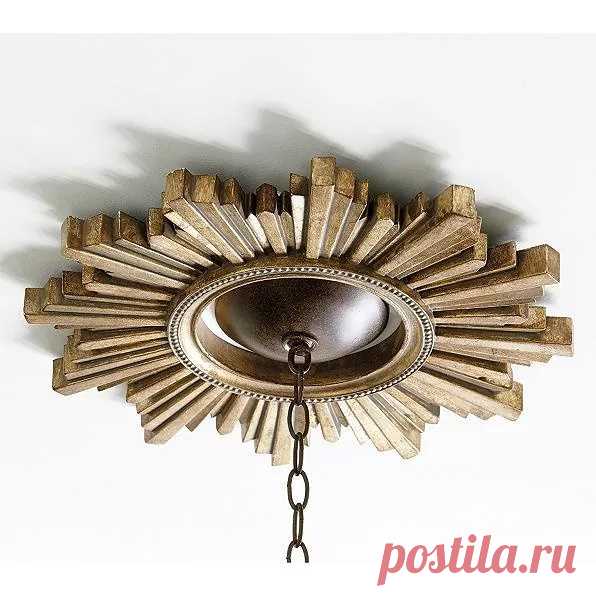 Необычная розетка молдинг на потолок (diy) / Освещение / ВТОРАЯ УЛИЦА - Выкройки, мода и современное рукоделие и DIY