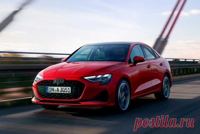 Audi A3 2025 - салон, характеристики, цена, фото