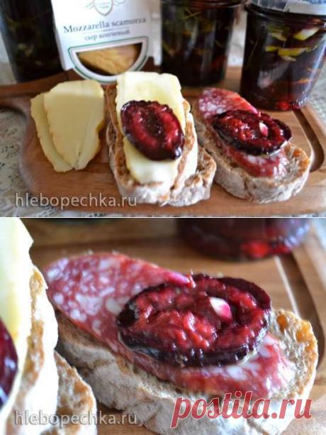 Чернослив вяленый в духовке, в ароматном масле