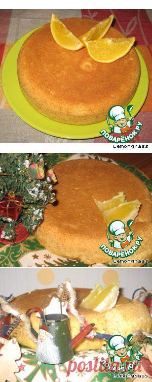 Апельсиновый маффин в мультиварке или духовке - кулинарный рецепт