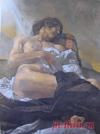 Endymion, Villeneuve-les-Sablons, 1979 by Yannis Tsarouchis.