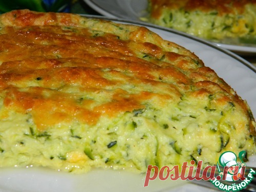 Кабачковое суфле – кулинарный рецепт
