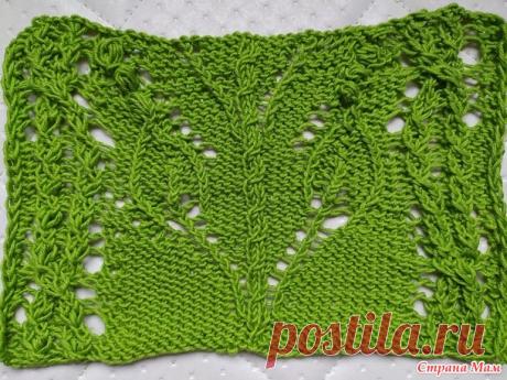 Узор ВЕСНА. Японские узоры. Схема+МК - Вязание - Страна Мам