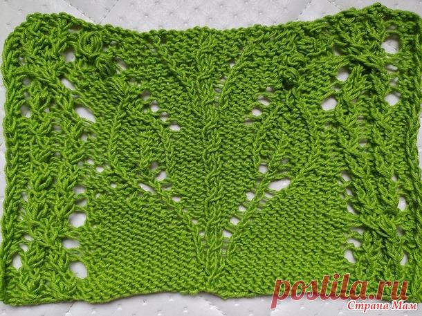 Узор ВЕСНА. Японские узоры. Схема+МК - Вязание - Страна Мам