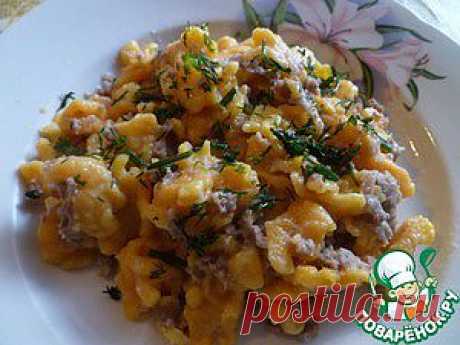 Морковная лапша - кулинарный рецепт