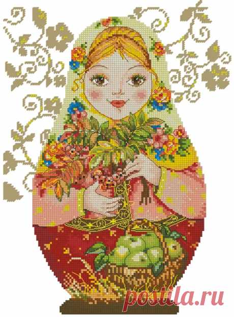 Матрешки. Осенняя краса - Домоводство - медиаплатформа МирТесен