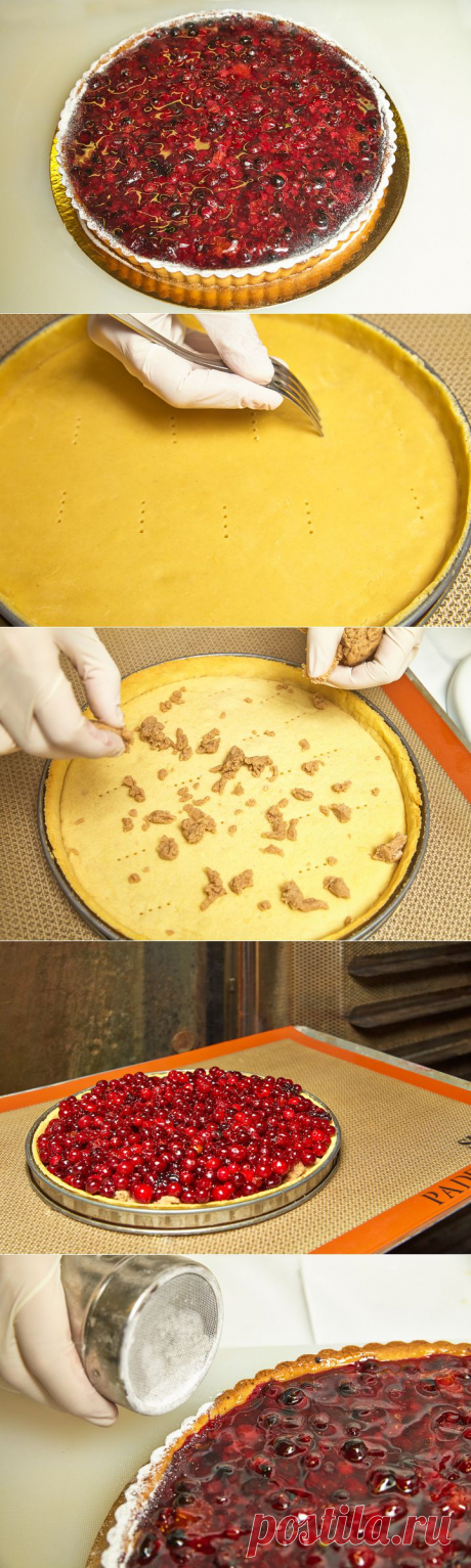 (+1) - Клюквенный пирог рецепт | ВКУСНО ПОЕДИМ!