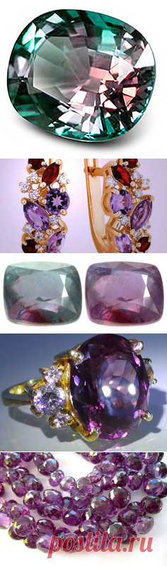 Александрит.Лучами обманно-влекущими, лучами небес опьянен...