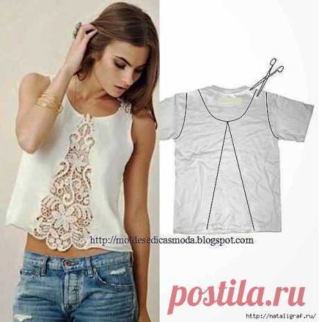 Футболки: идеи обновления.