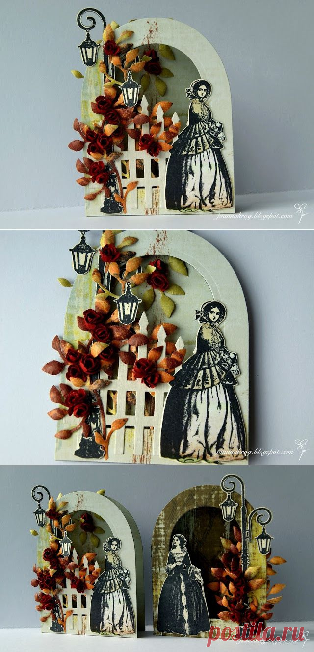 W Kartkowym Zaciszu: Te same jesienne róże