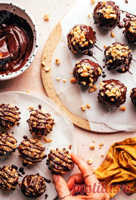 Энергетические шарики Сникерс (Snickers) - рецепт на sdelajtort.ru