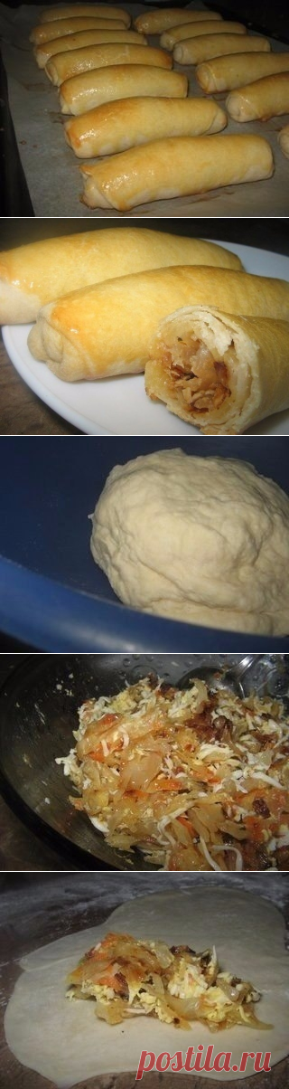 Как приготовить супер-пирожки с капустой - рецепт, ингридиенты и фотографии