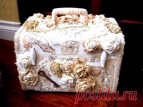 AMARNA ARTESANATO E IMAGENS: CAIXAS EM ESTILO SHABBY CHIC - clique nas imagens para ampliá-las