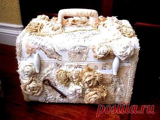 AMARNA ARTESANATO E IMAGENS: CAIXAS EM ESTILO SHABBY CHIC - clique nas imagens para ampliá-las