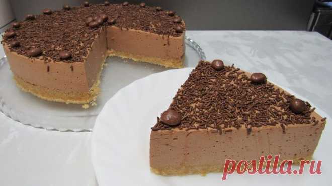Муссовый торт без выпечки. Быстро, просто и вкусно - Простые рецепты Овкусе.ру