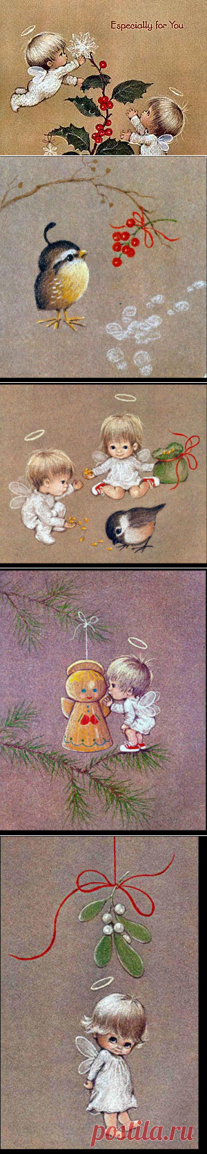 Рождественское волшебство в открытках Rute Morehead - Ярмарка Мастеров - ручная работа, handmade